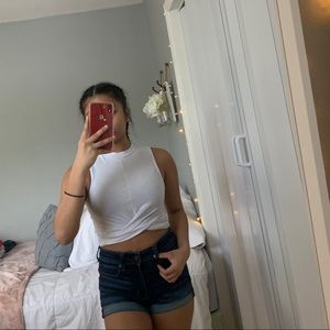 Twisted Front Crop Top